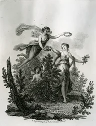 Design for a Benefit Card, ca. 1789-1804